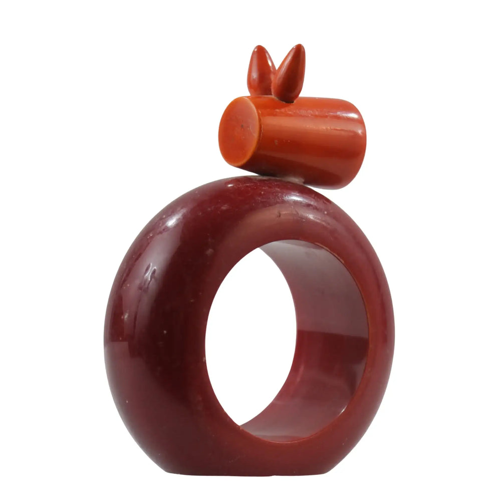 Animal Shaped Napkin Roller Non-Toxic Color   Wooden Lacquerware&toys