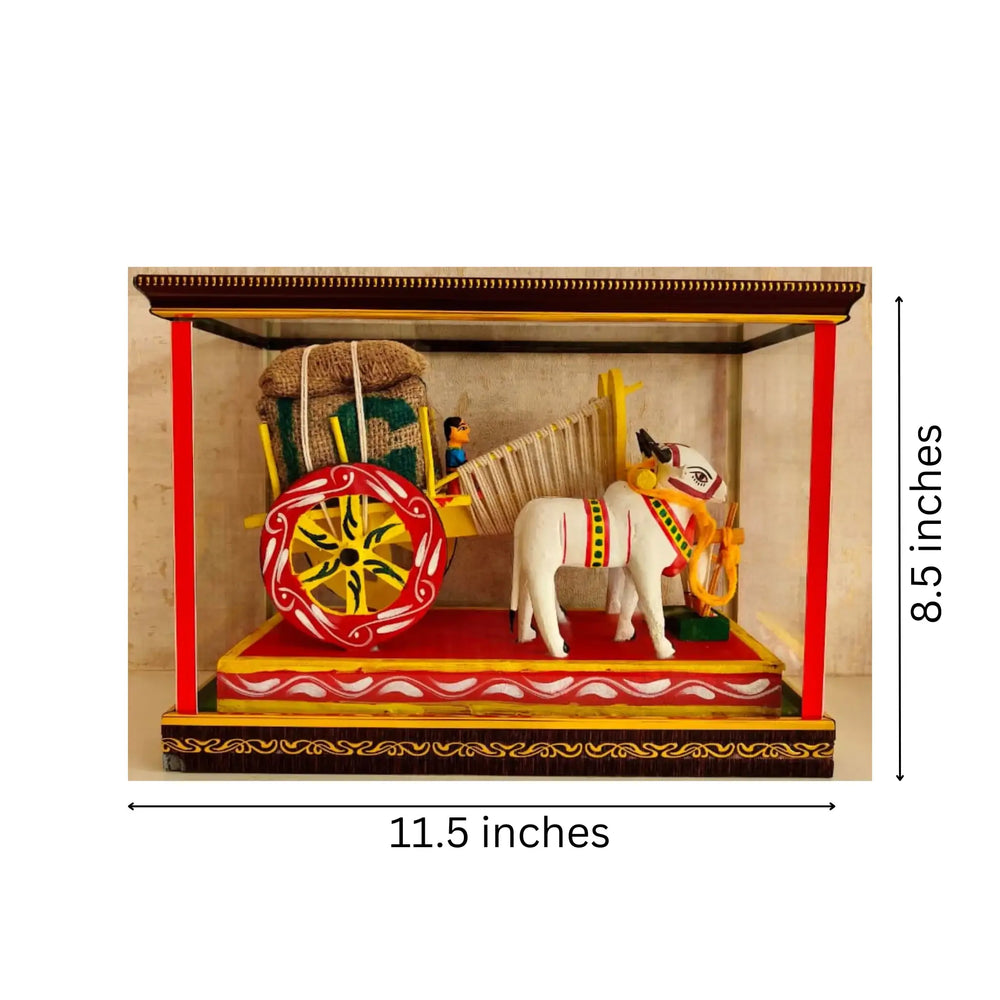 Village Life in Miniature – Kondapalli Bullock Cart Craft   Kondapalli Lacquerware