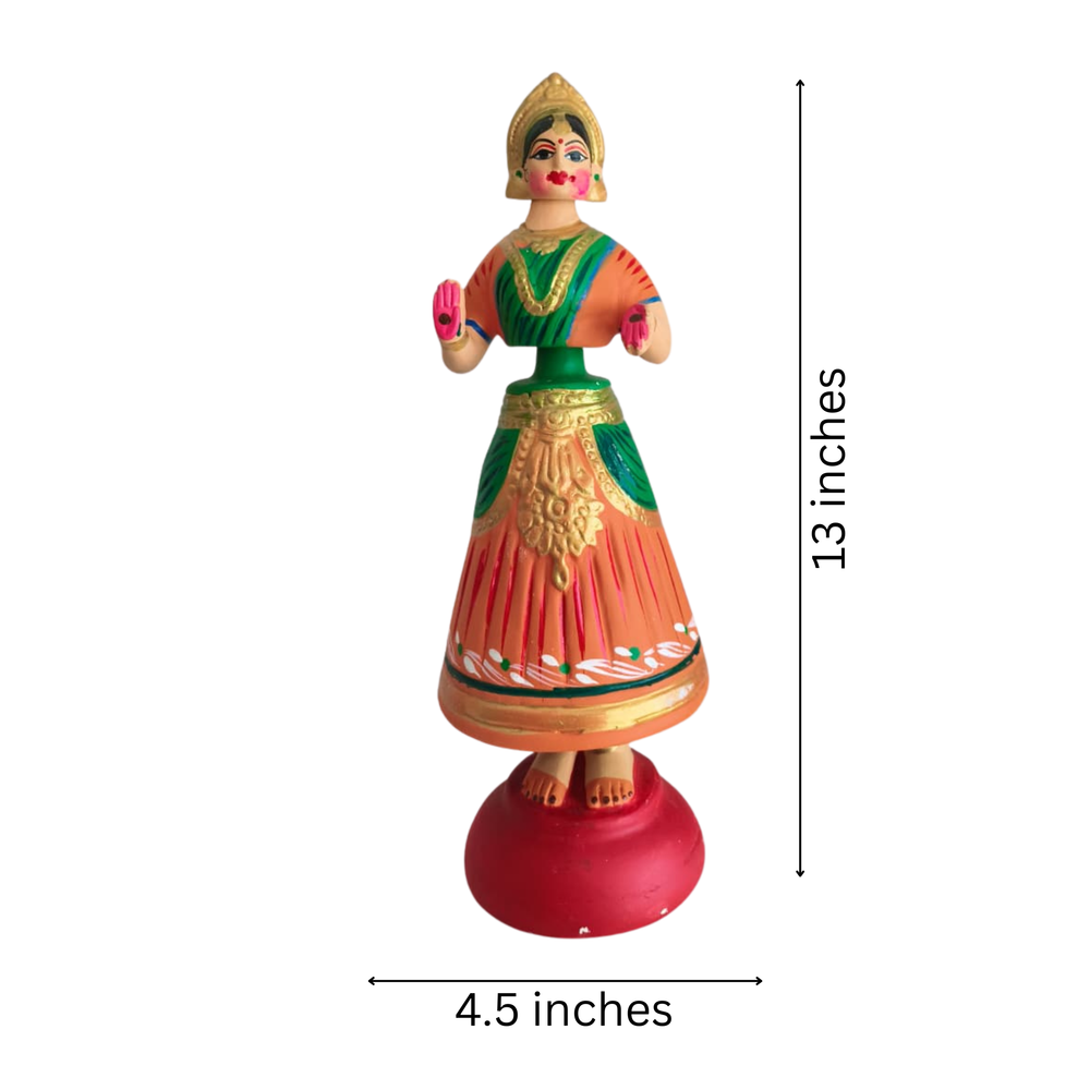 Traditional Dancing Doll – Kondapalli Bomma Classic | Kondapalli Dancing Doll   Kondapalli Lacquerware