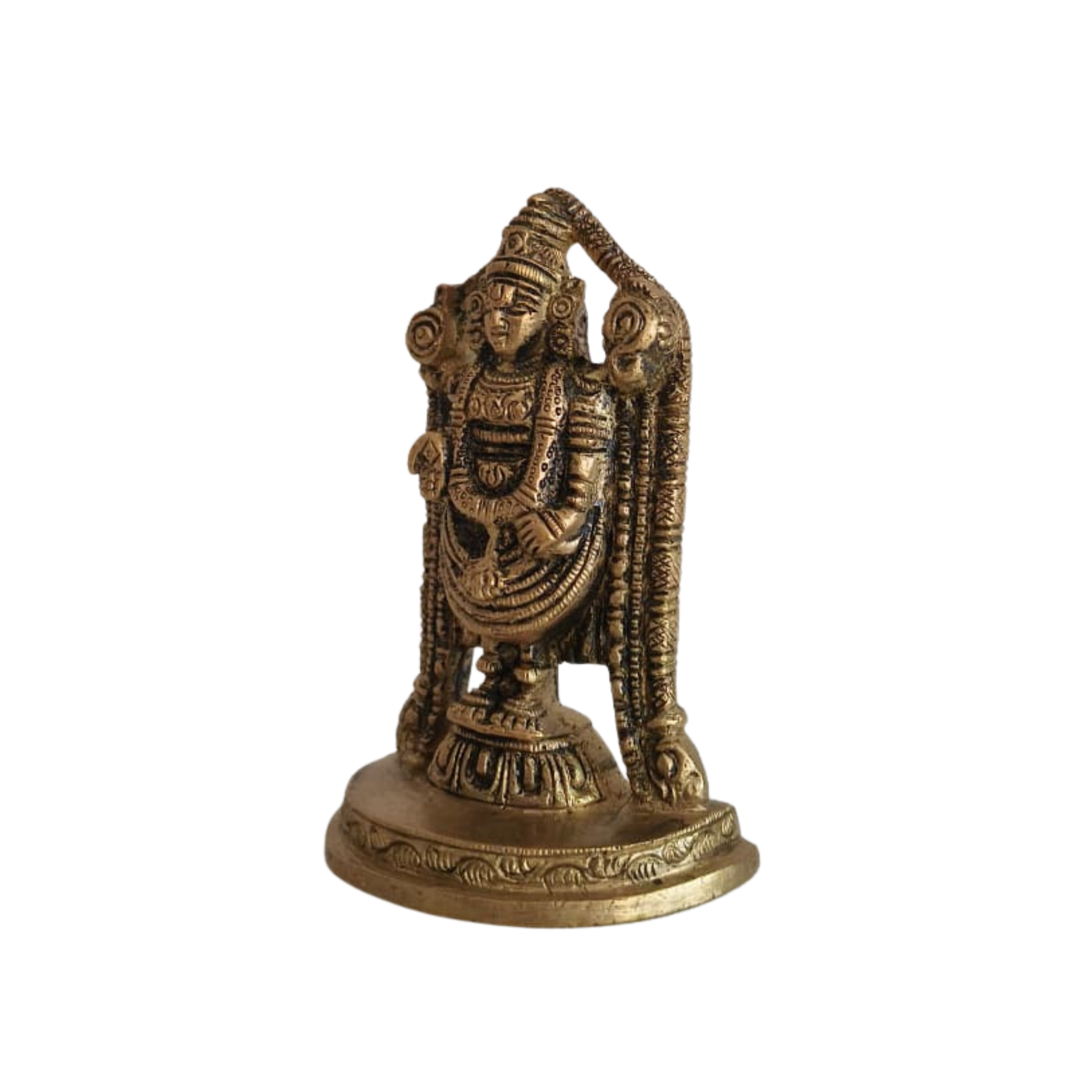 Detailed Brass Lord Venkateswara (Balaji) Idol