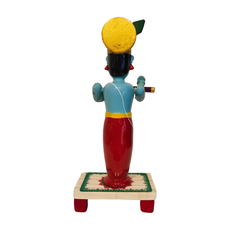 Vibrant Etikoppaka Lord Krishna Flute Player