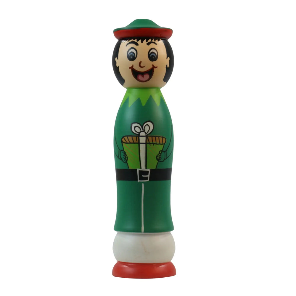 Wooden peg dolls Santa, Joker and men with smooth safe finish