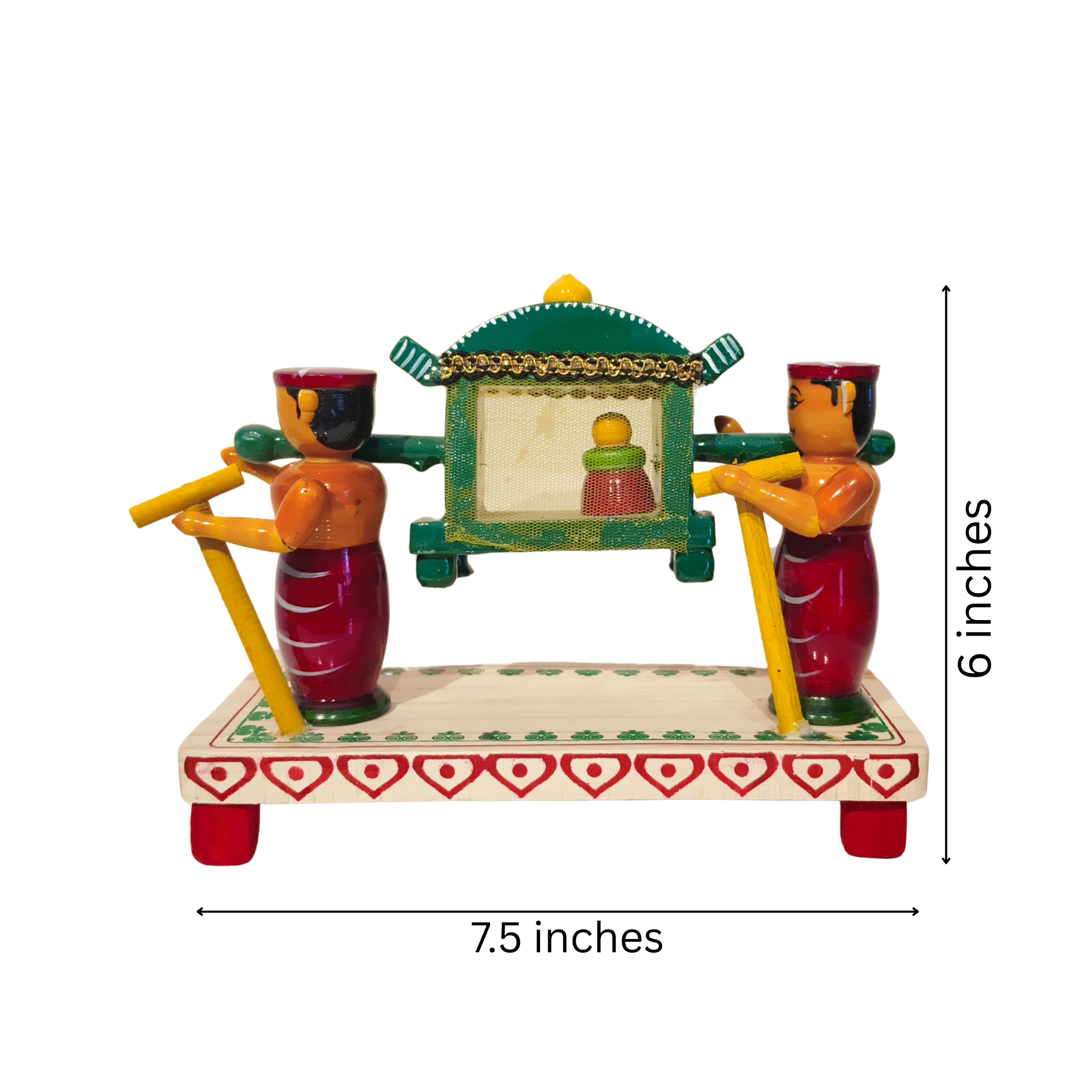 Etikoppaka Palki (Palanquin) Wooden Decor