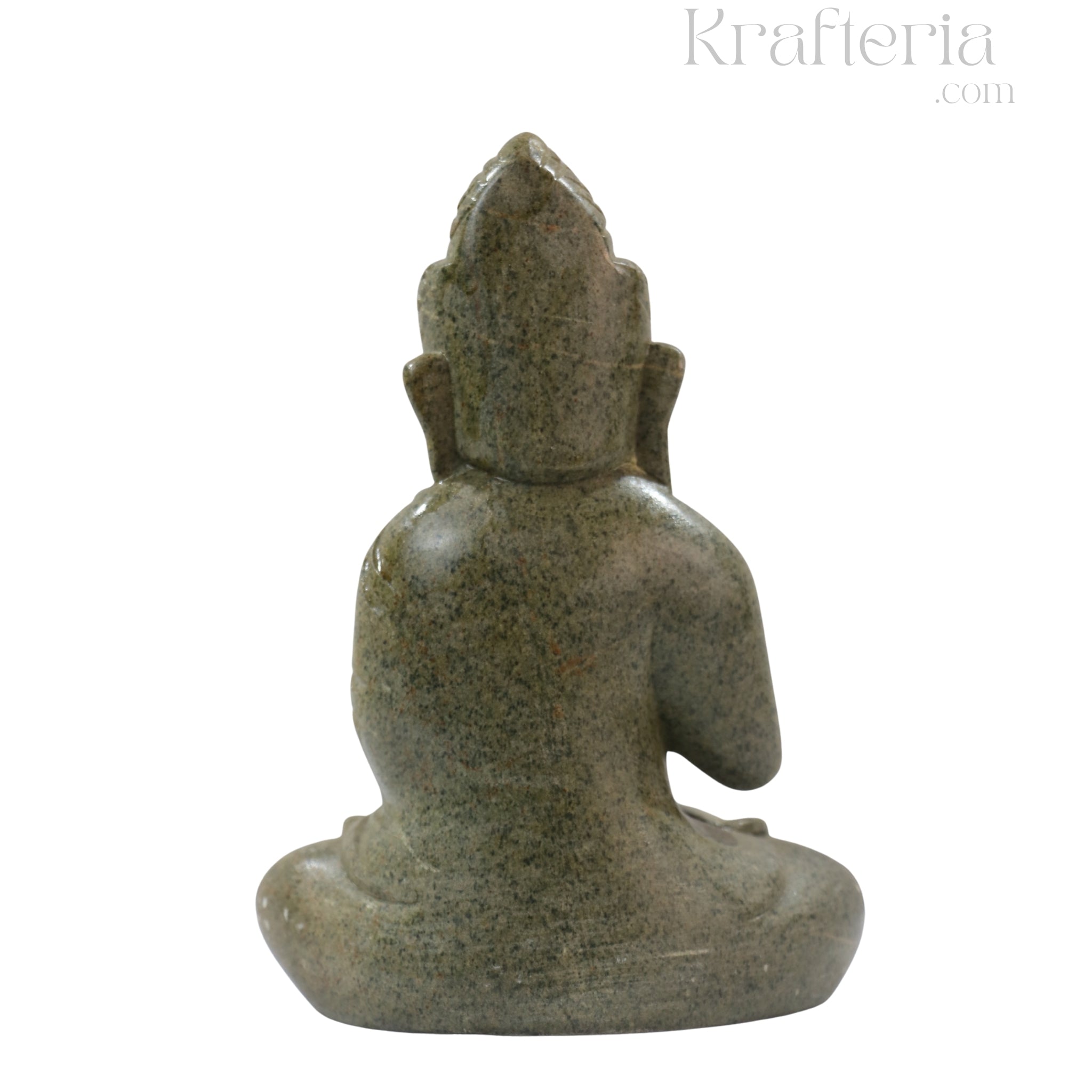 Peaceful Buddha Figurine – Soft Stone Decorative Idol