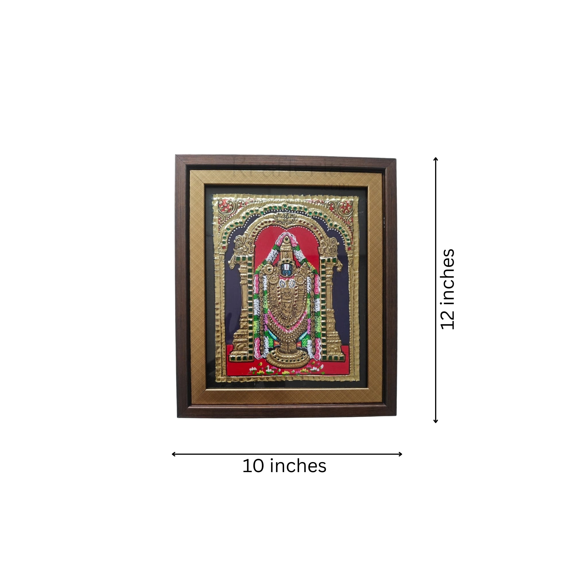 Thanjavur Style Govinda/Venkateswara Swamy Painting – Spiritual & Cultural Art
