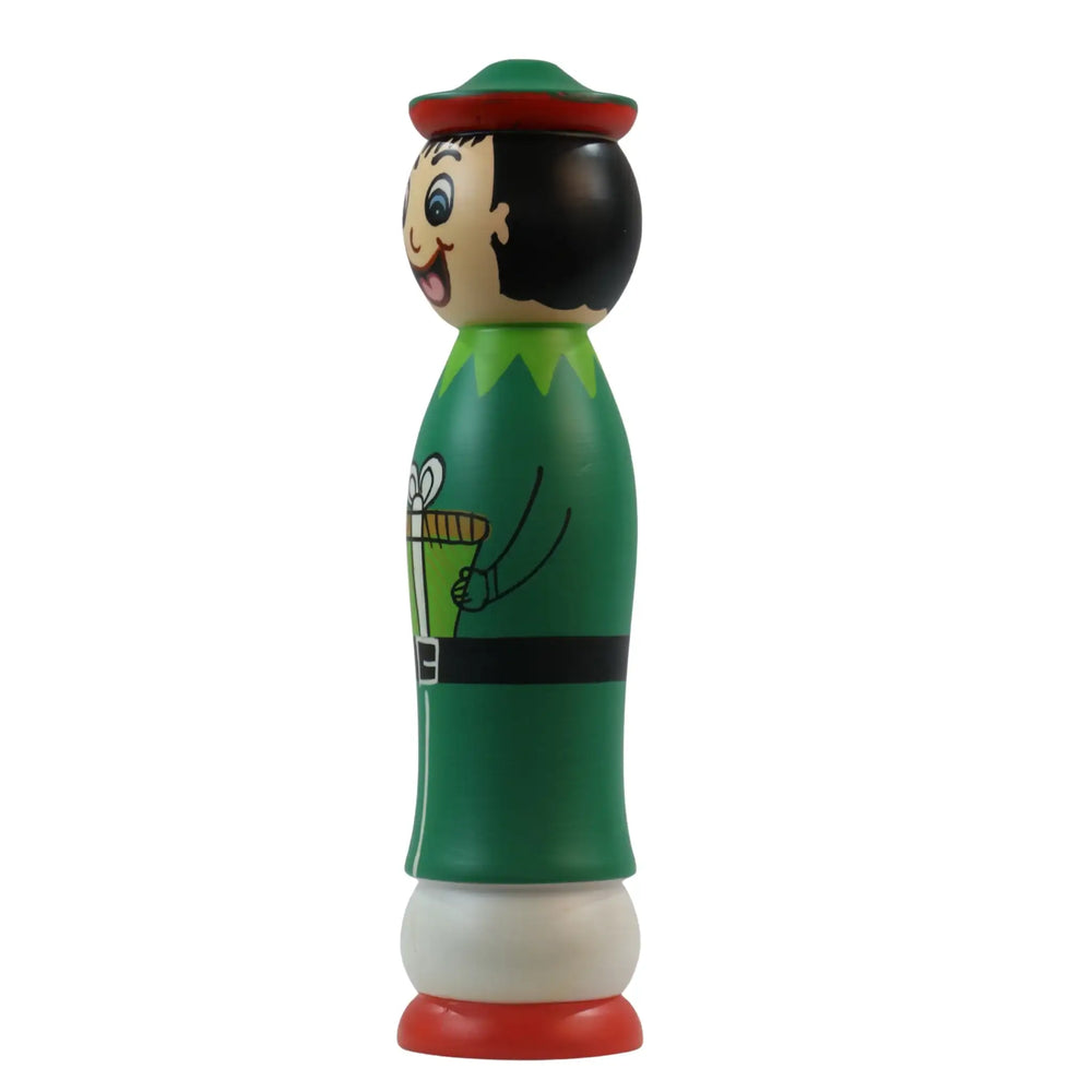 Artisan-crafted peg dolls with festive and character themes