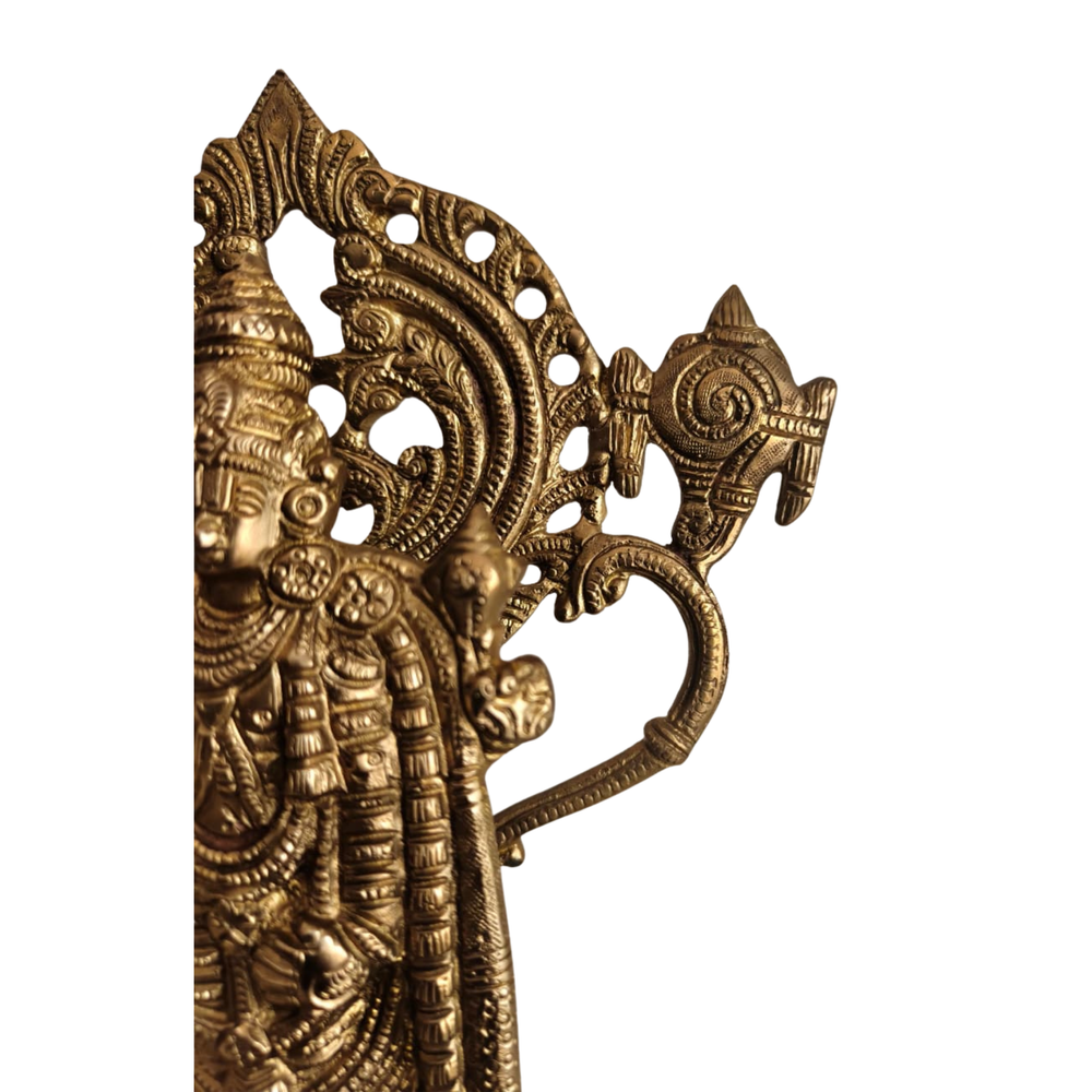 Handcrafted Brass Venkateswara Prabhavali Diya   Brass Artwork