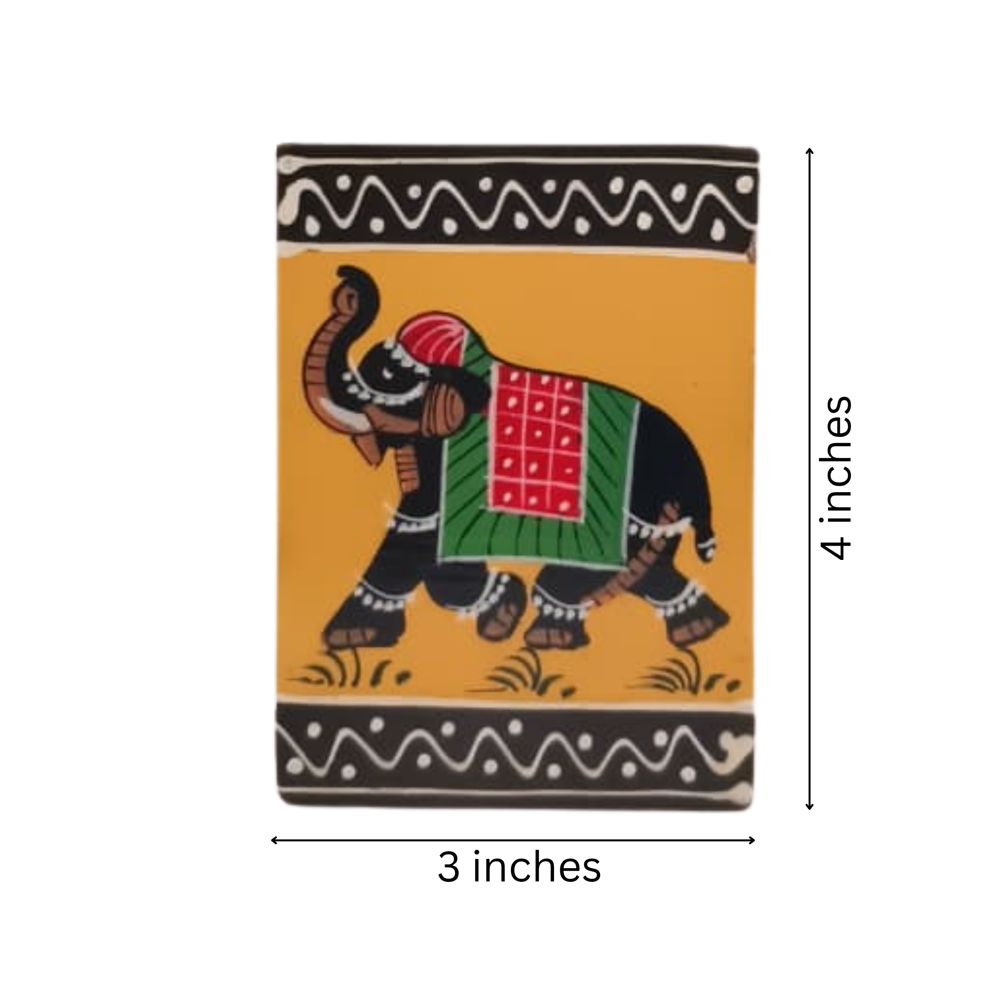 Colorful Handcrafted Pen Holder | Decorative Office Accessory