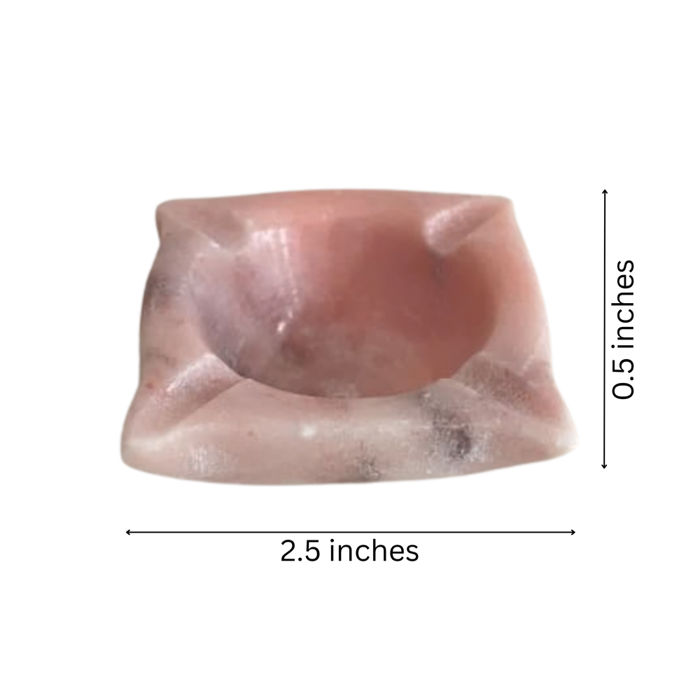 Handcrafted Floral Diya Lamp   Marble Soft Stone