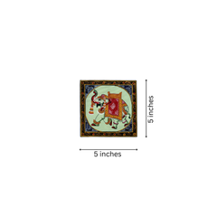 The Auspicious Elephant Miniature Painting