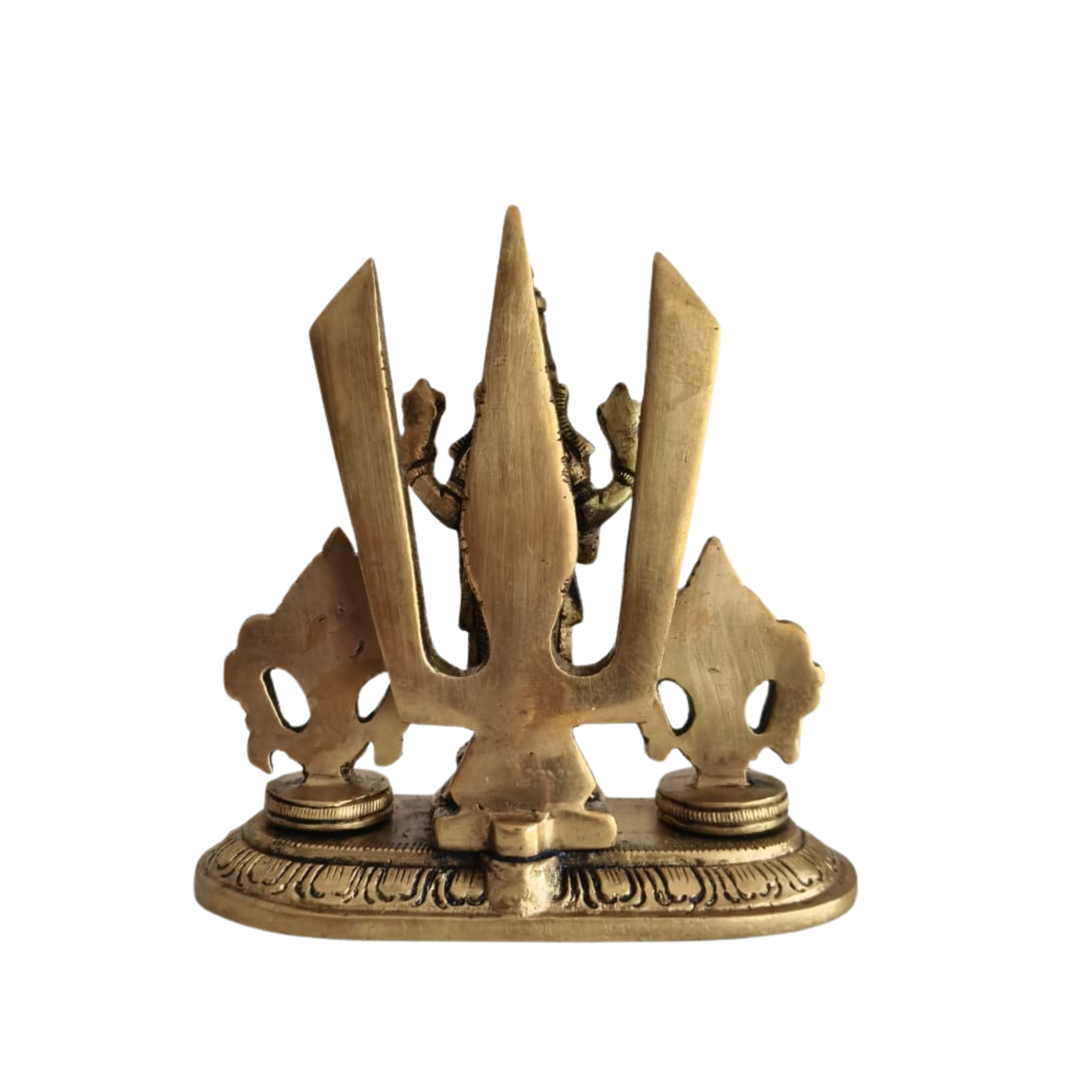 Brass Venkateswara Deity with Symbols