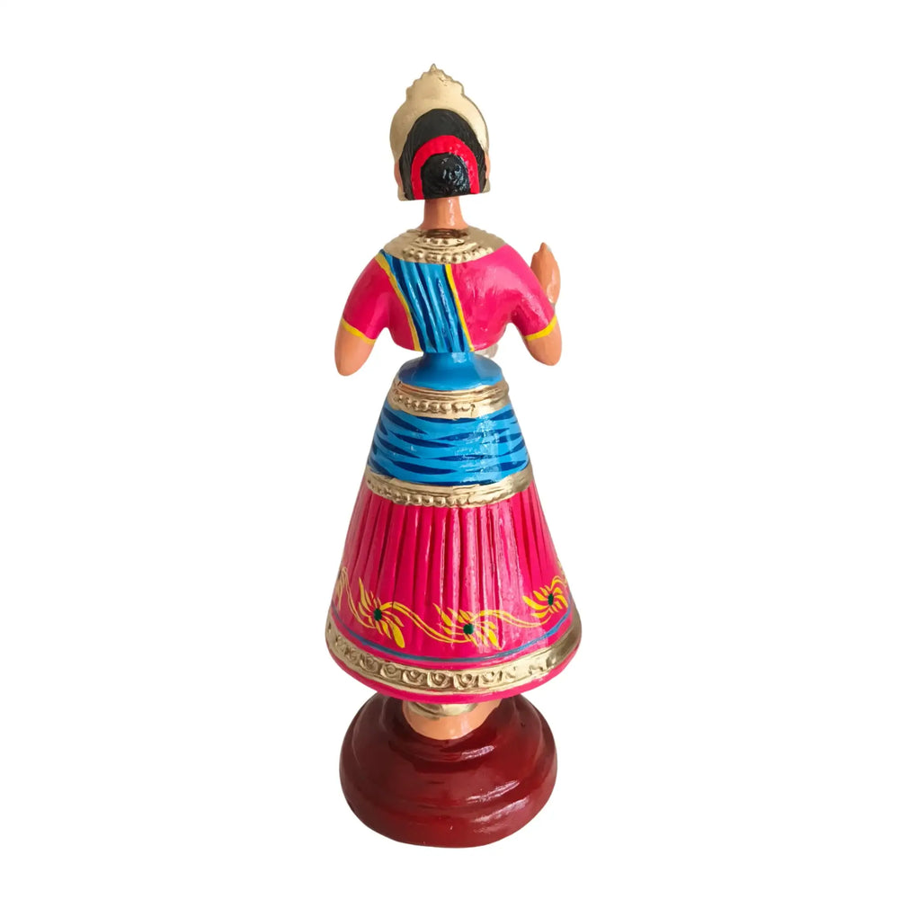 The Icon of Grace – Kondapalli Dancing Doll | Tanjore Dancing Doll   Kondapalli Lacquerware