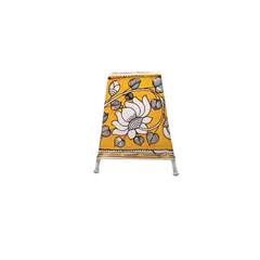 Exquisite Lotus Leather Handcrafted Artwork | Bed Lamp