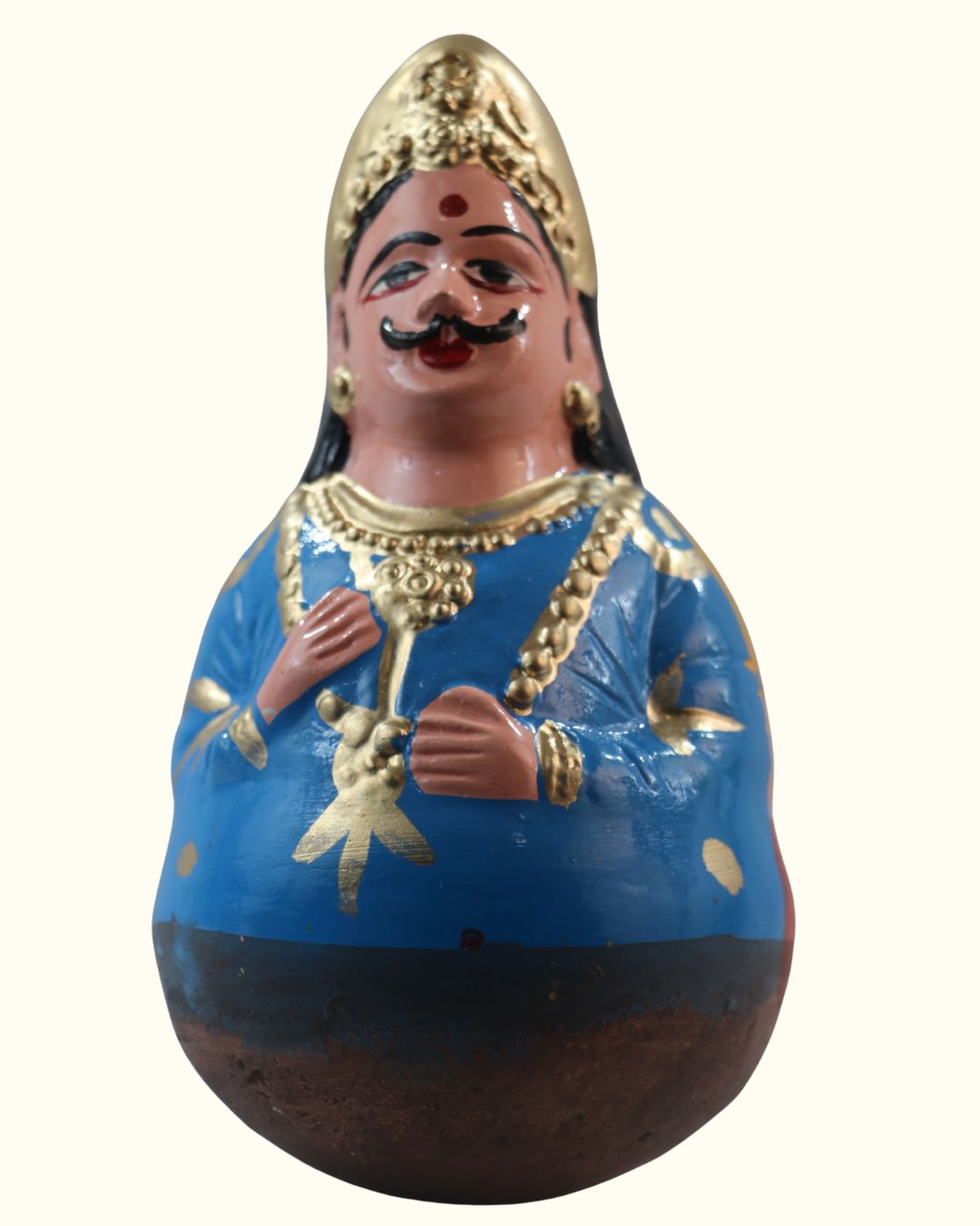 Bobblehead Dolls for Golu – Classic South Indian Thalaiyatti Bommai