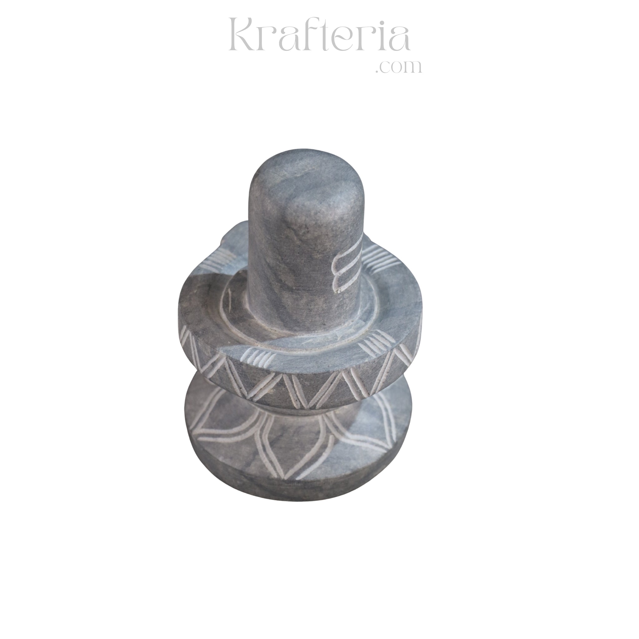 Sacred Stone – Soft Stone Shiva Linga for Puja