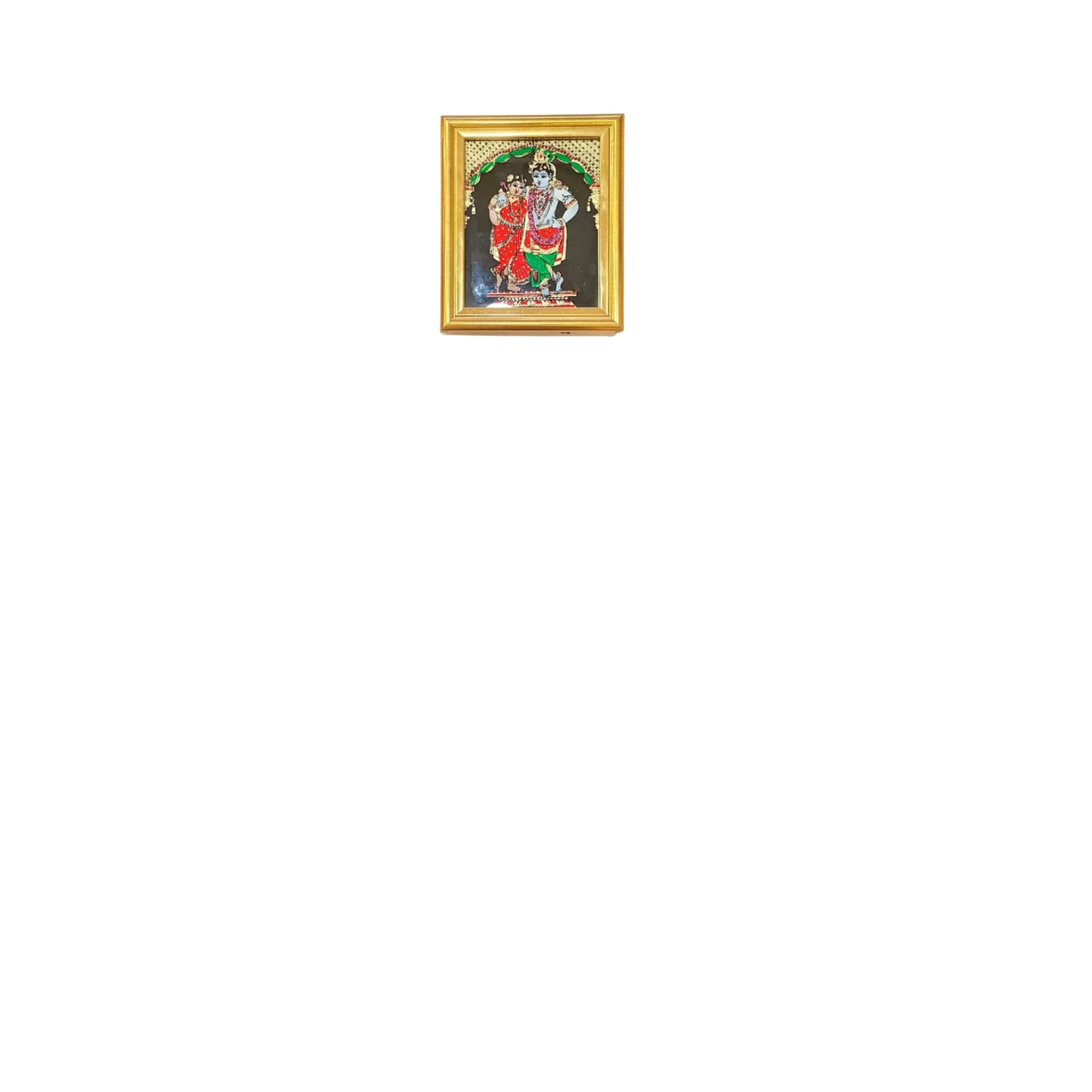 Tanjavur Krishna with Radha – Eternal Elegance