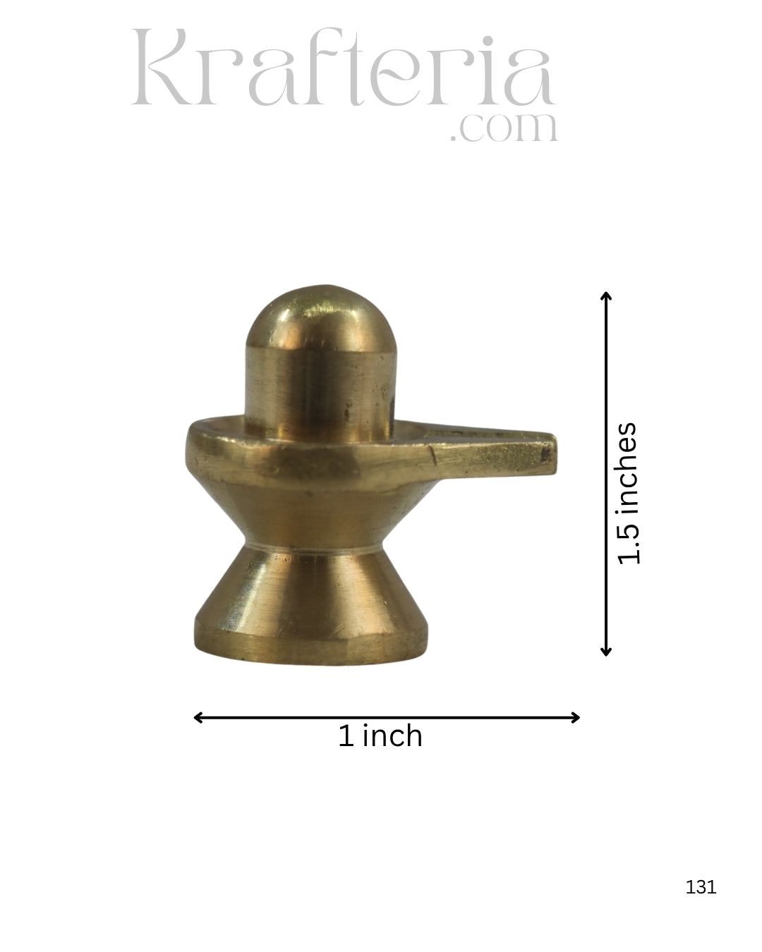 Divine Brass Shivaling Idol – Symbol of Lord Shiva’s Energy