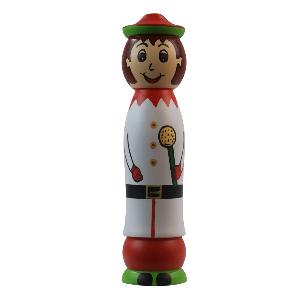 Durable artisan-made character peg dolls for children