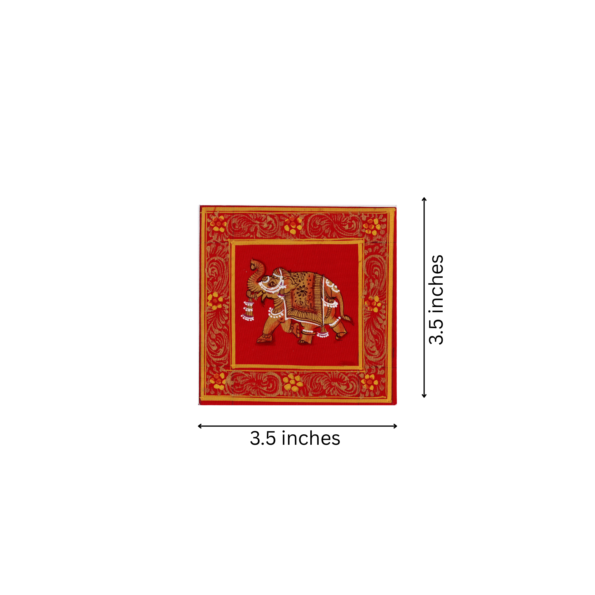 Royal Elephant on Crimson Glory