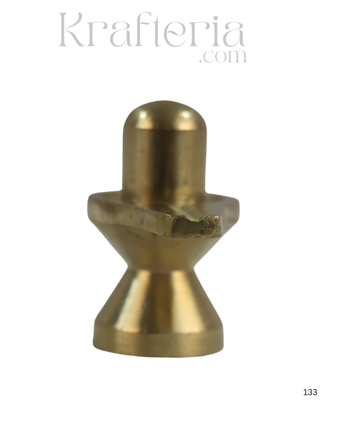Divine Brass Shivaling Idol – Symbol of Lord Shiva’s Energy