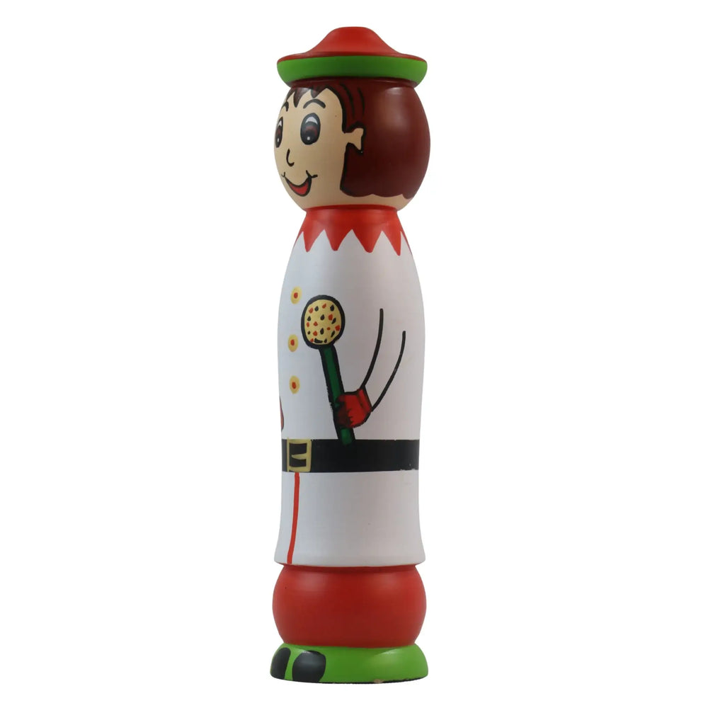 Kids wooden peg dolls with smooth durable non-toxic finish