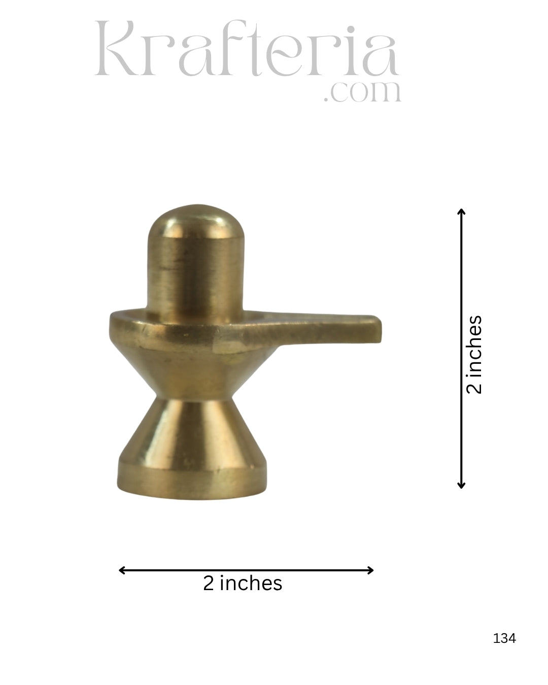 Divine Brass Shivaling Idol – Symbol of Lord Shiva’s Energy