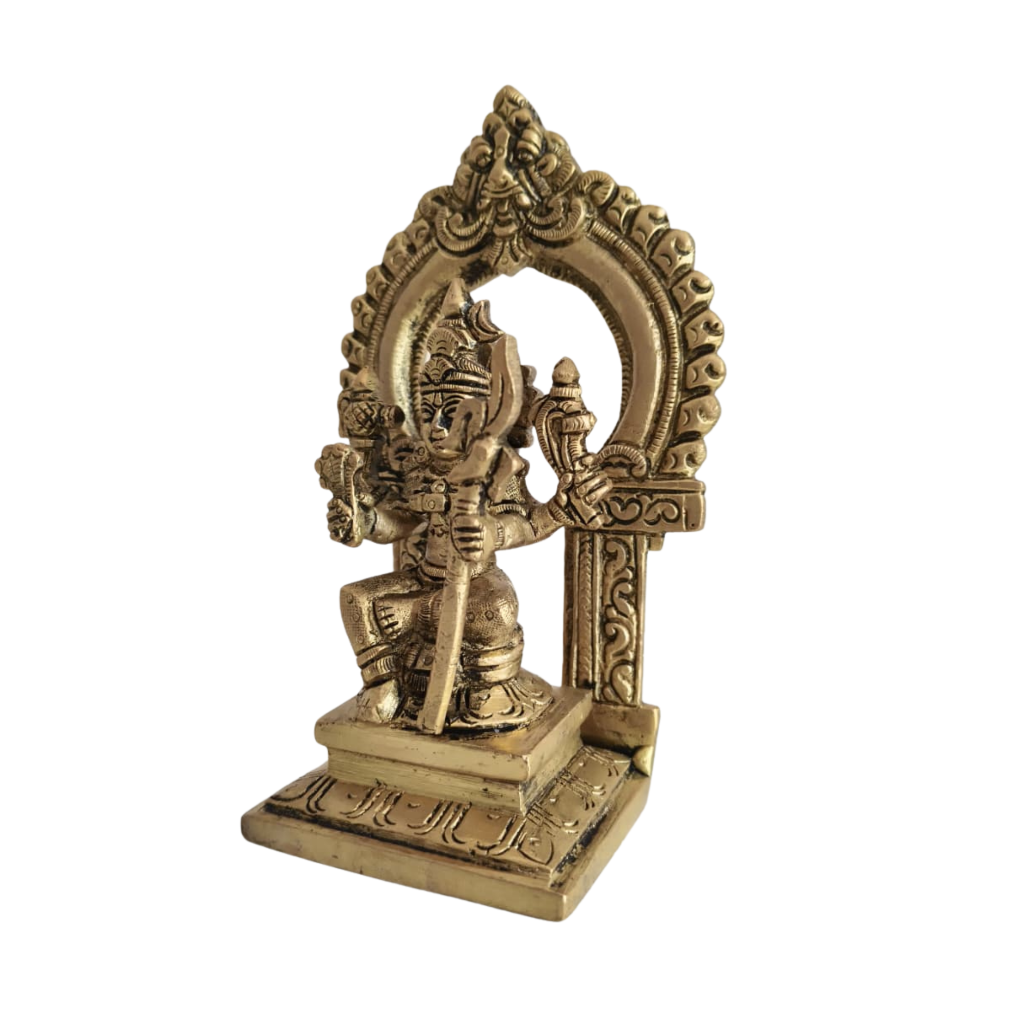 Divine Brass Annapoorna Devi Idol - Goddess of Food & Nourishment
