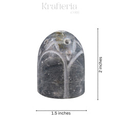 Handcrafted Marble Agarbatti Stand–  Natural Stone Incense Holder