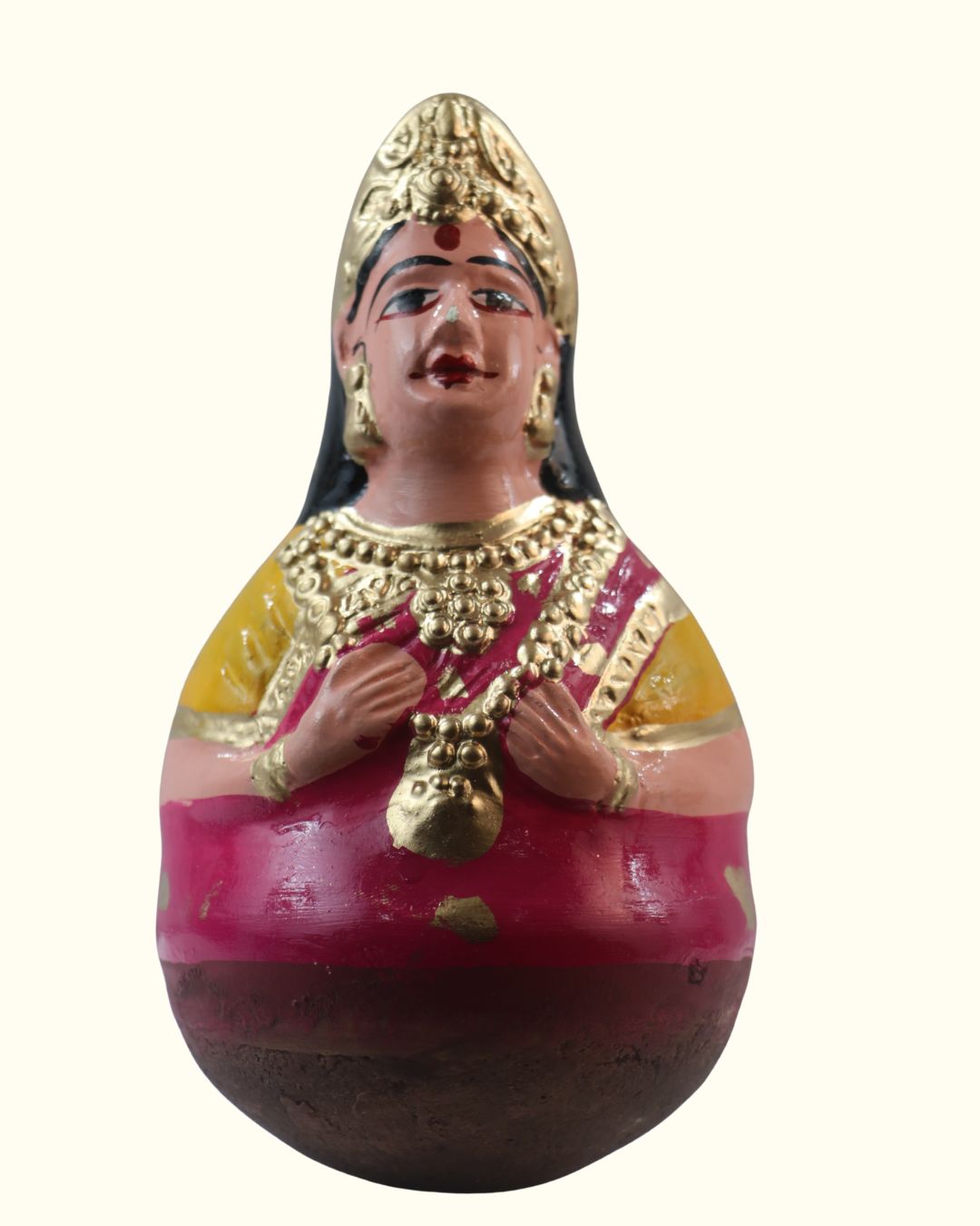 Bobblehead Dolls for Golu – Classic South Indian Thalaiyatti Bommai