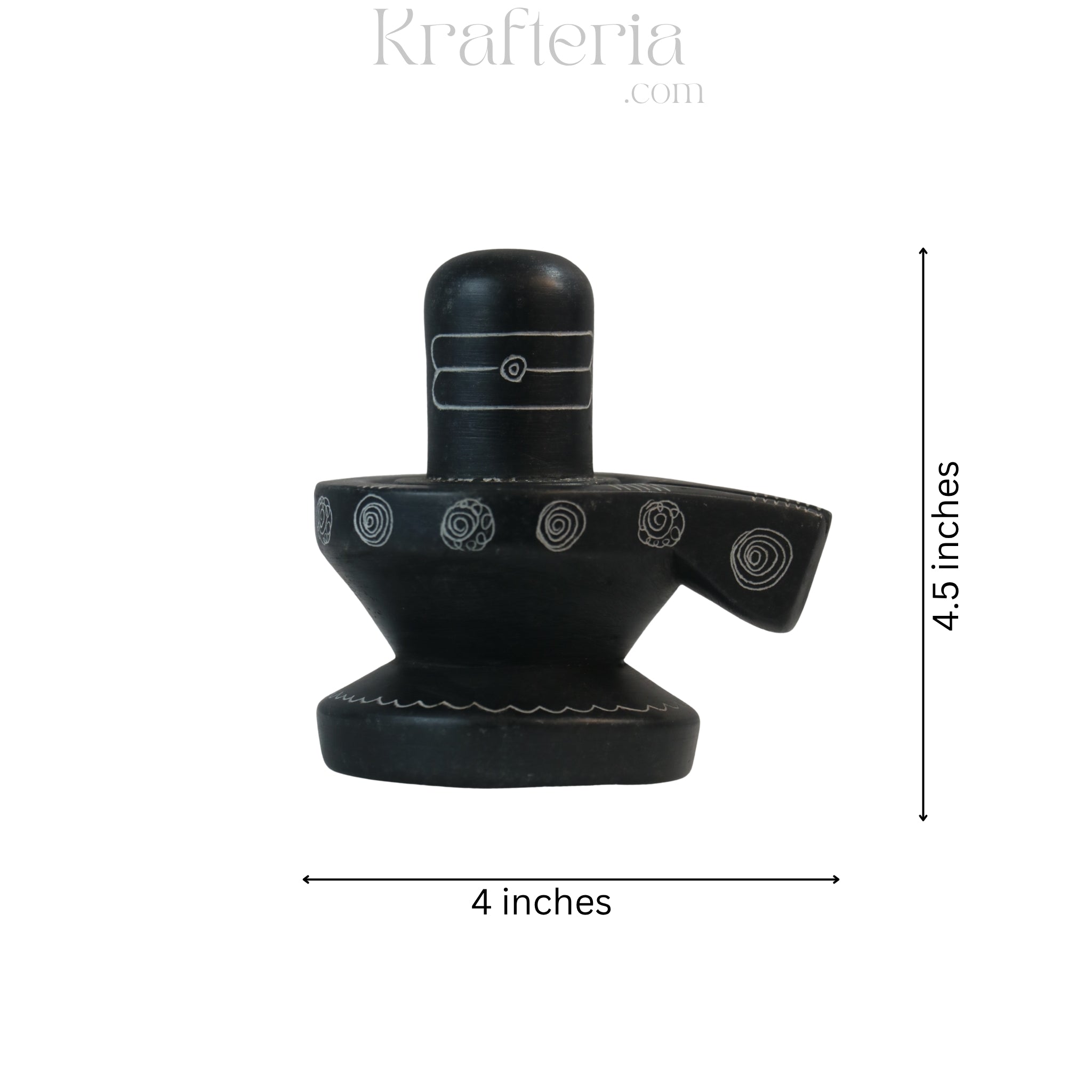 Sacred Stone – Soft Stone Shiva Linga for Puja