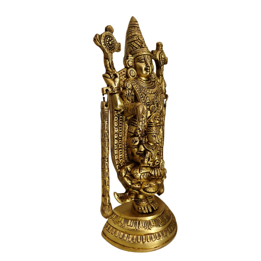 Lakshmi Venkateswara Brass Idol   Brass Artwork