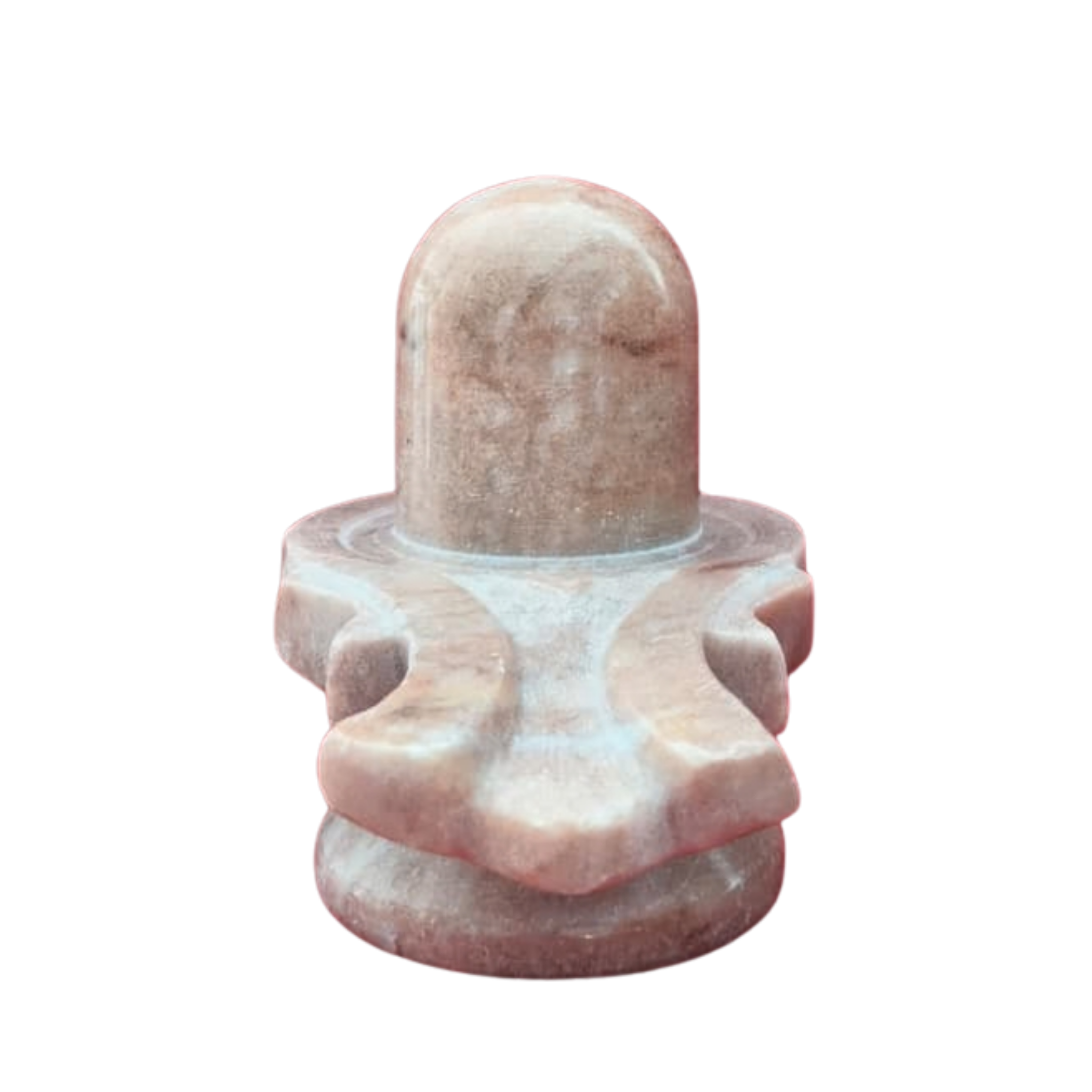 Handcrafted Marble Shiva Lingam-Spiritual Home Temple Idol   Marble Soft Stone