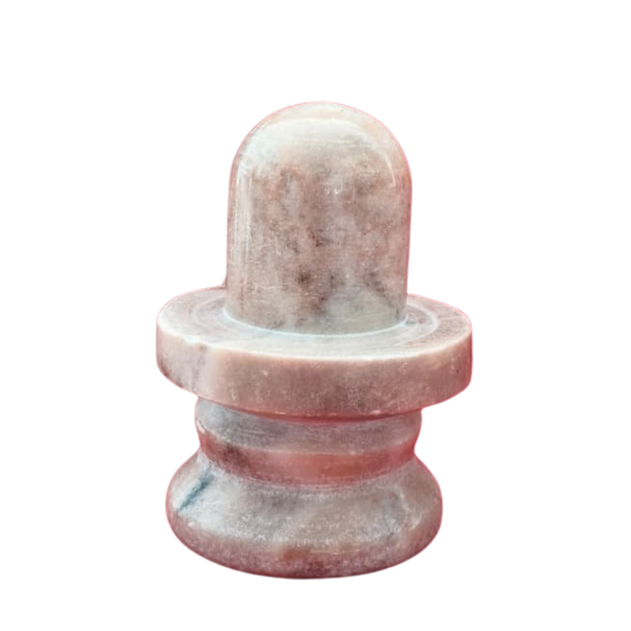 Handcrafted Marble Shiva Lingam-Spiritual Home Temple Idol   Marble Soft Stone