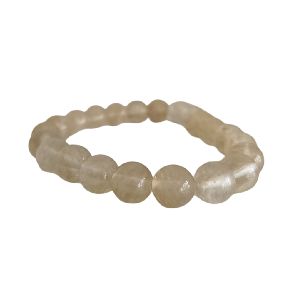 Golden Rutilated Quartz Crystal Bracelet   Fashion