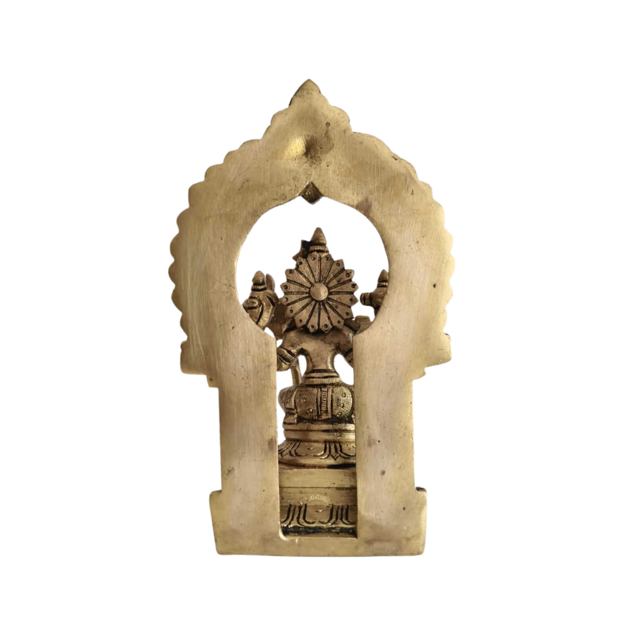 Divine Brass Annapoorna Devi Idol - Goddess of Food & Nourishment