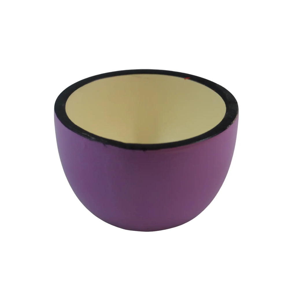 Eco-friendly plain wooden bowls with safe non-toxic coating