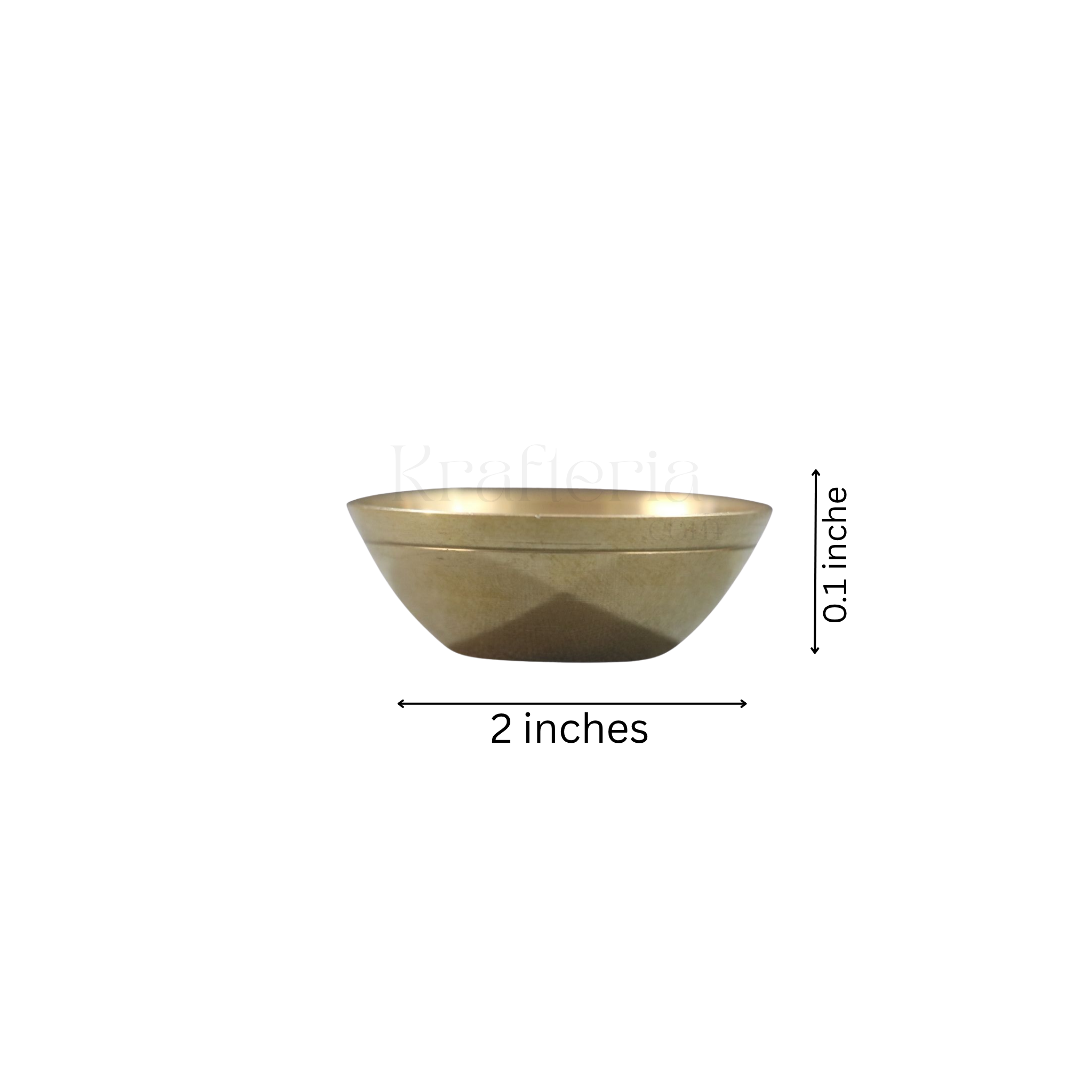 Small Brass Katori-Exquisite Handcrafted Brass