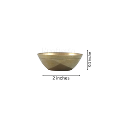 Small Brass Katori-Exquisite Handcrafted Brass