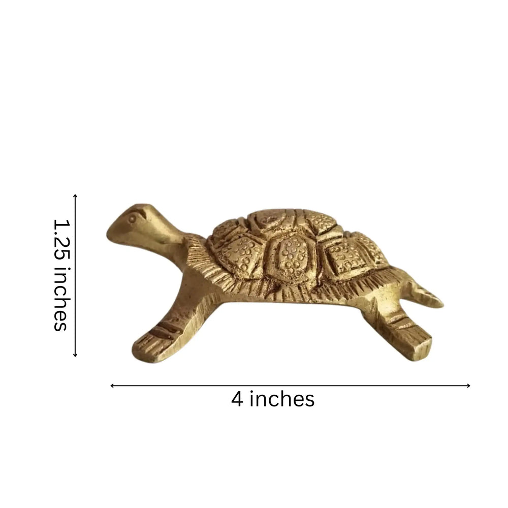 Tortoise sculpture - Decorative Brass Sculpture   Brass Ware