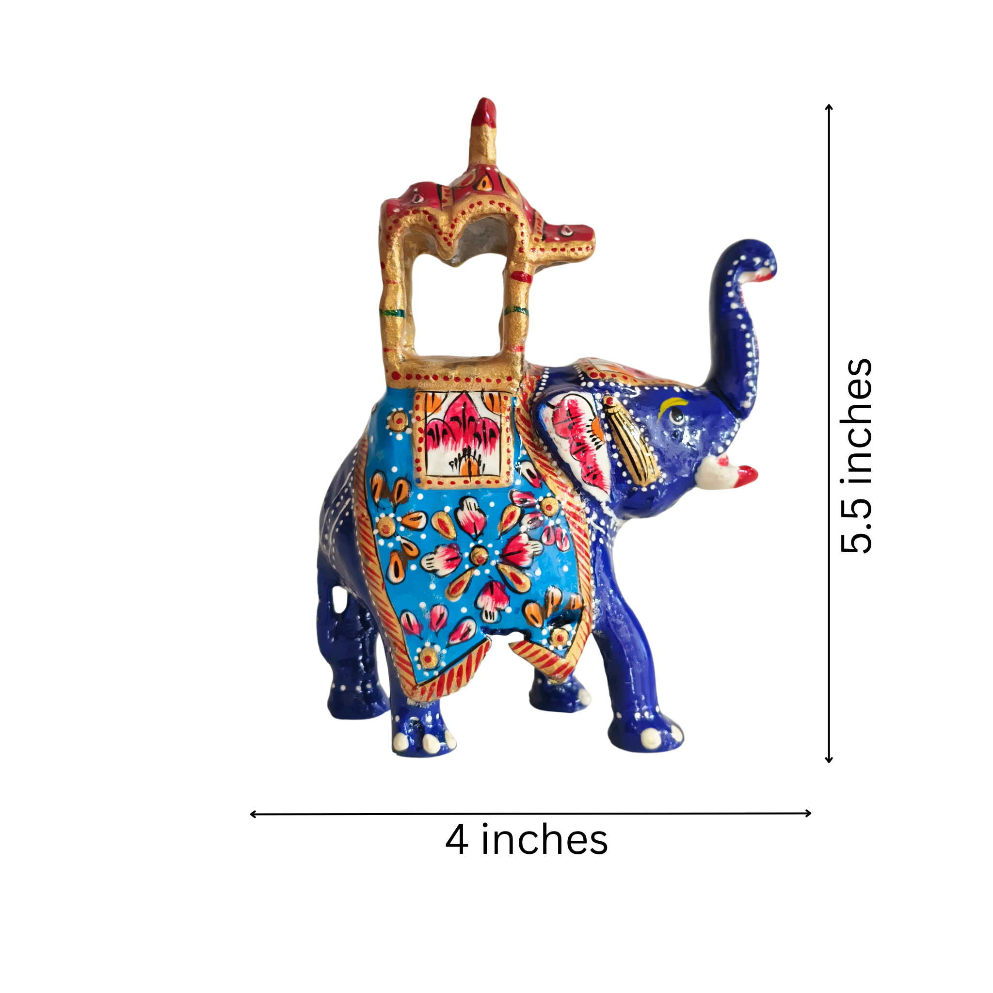 Hand-Painted Ambari – Intricate Decorative Artwork