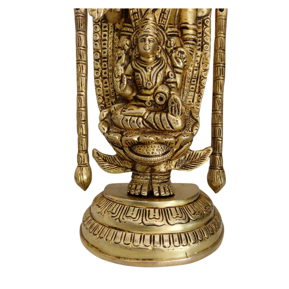 Lakshmi Venkateswara Brass Idol   Brass Artwork