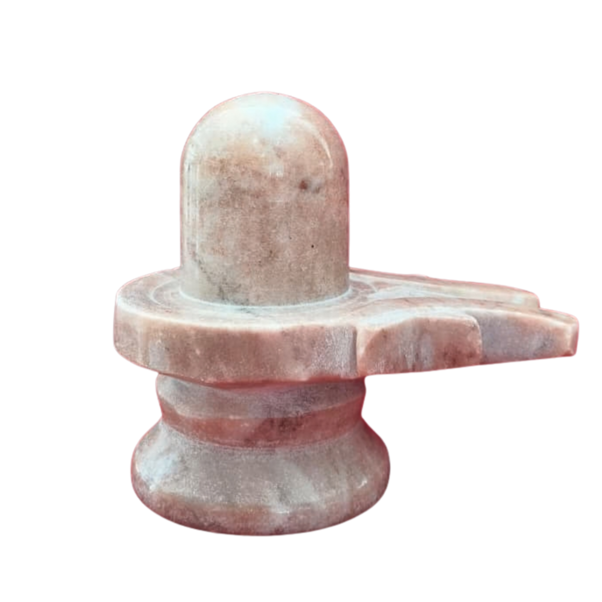 Handcrafted Marble Shiva Lingam-Spiritual Home Temple Idol   Marble Soft Stone