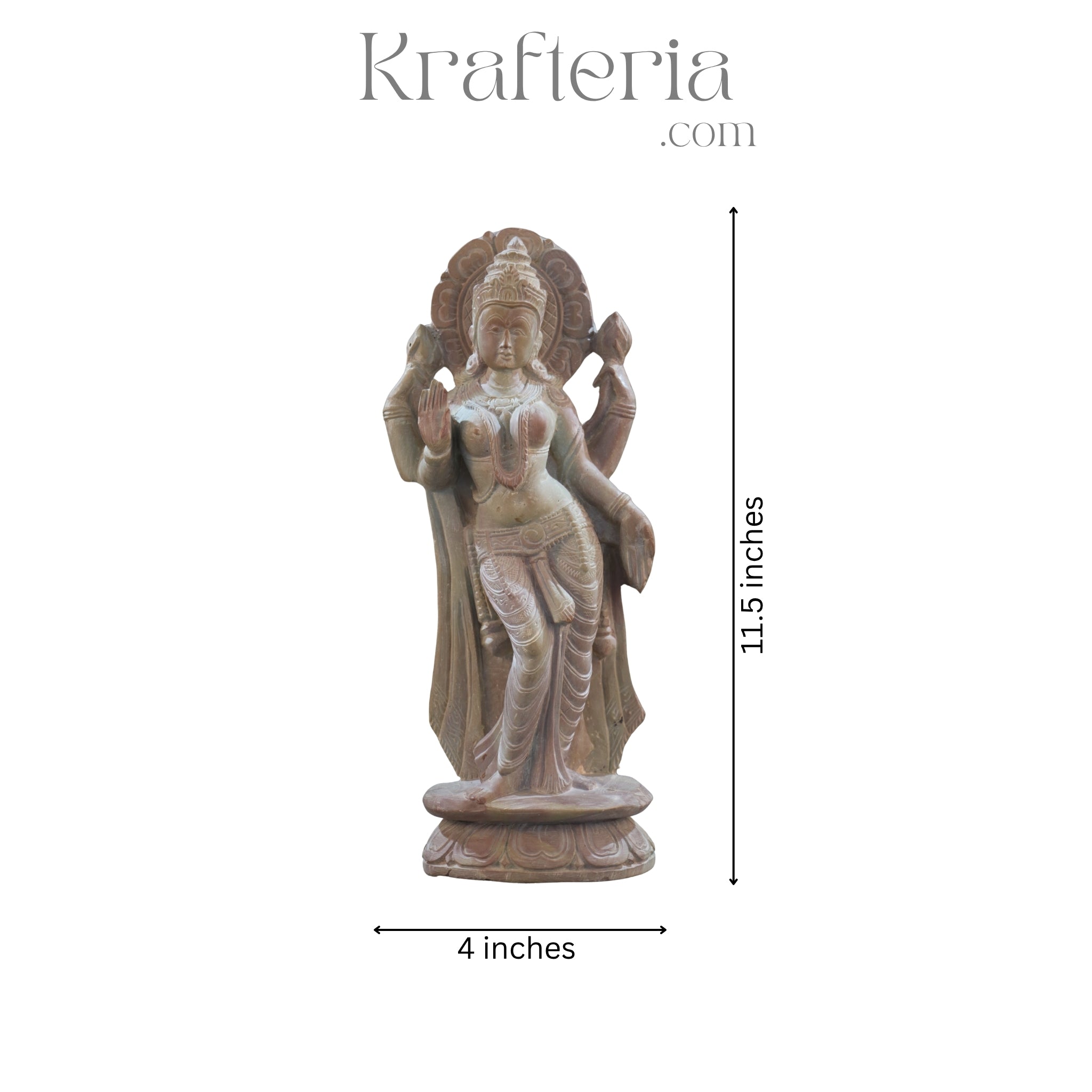 MahaLaxmi Devatha Murti – Sacred Art Celebrating Wealth and Well-being