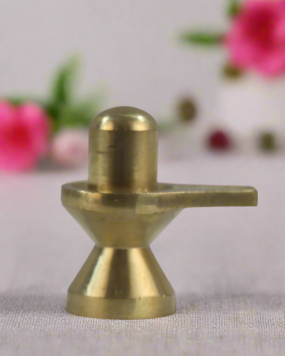 Divine Brass Shivaling Idol – Symbol of Lord Shiva’s Energy