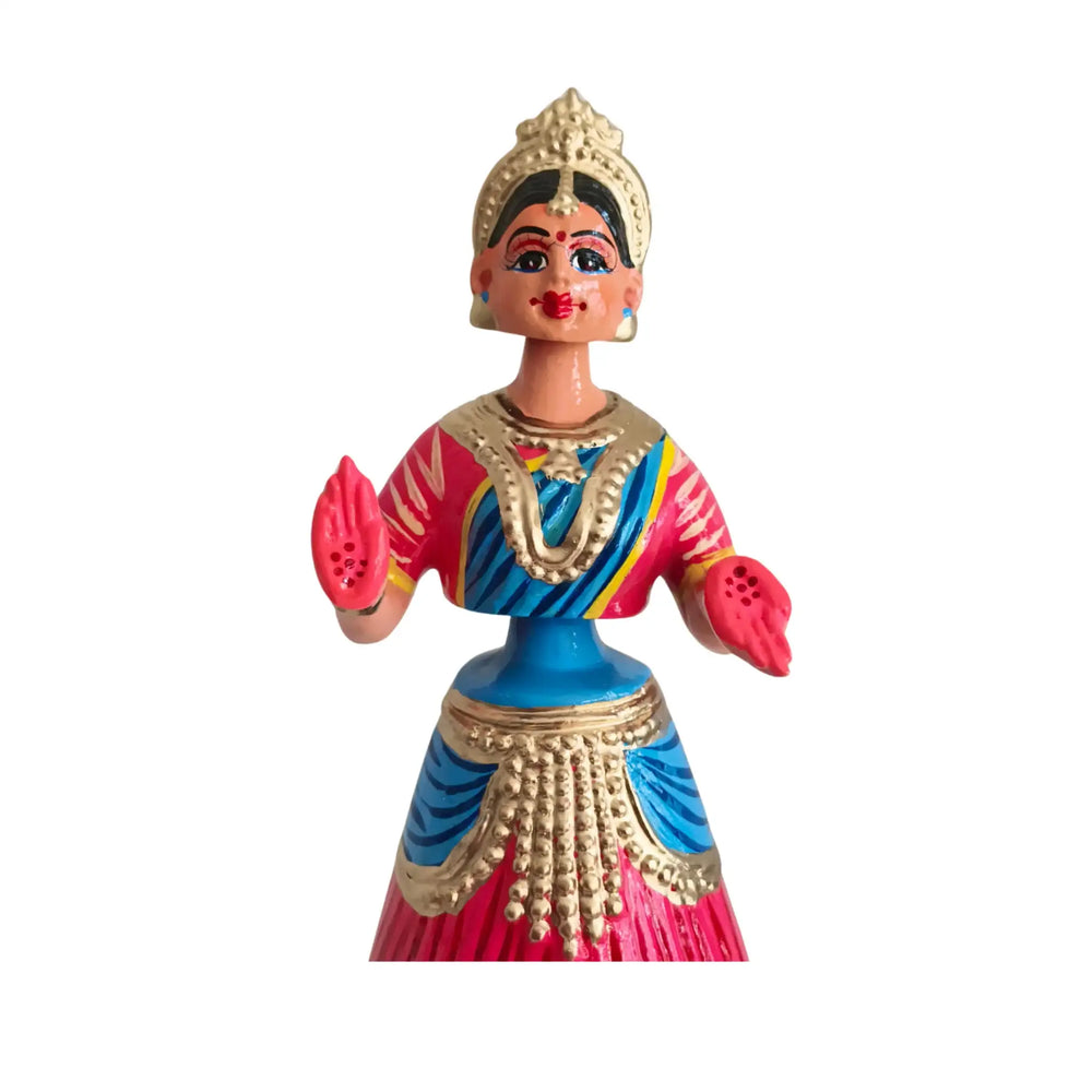 The Icon of Grace – Kondapalli Dancing Doll | Tanjore Dancing Doll   Kondapalli Lacquerware