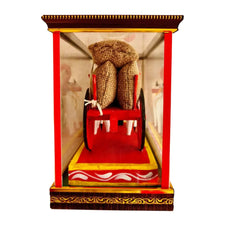 Rural Splendor – Kondapalli Handcrafted Bullock Cart Doll   Kondapalli Lacquerware