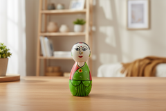 Beautiful Women Peg Dolls – Handcrafted with Non-Toxic Colors   Wooden Lacquerware&toys