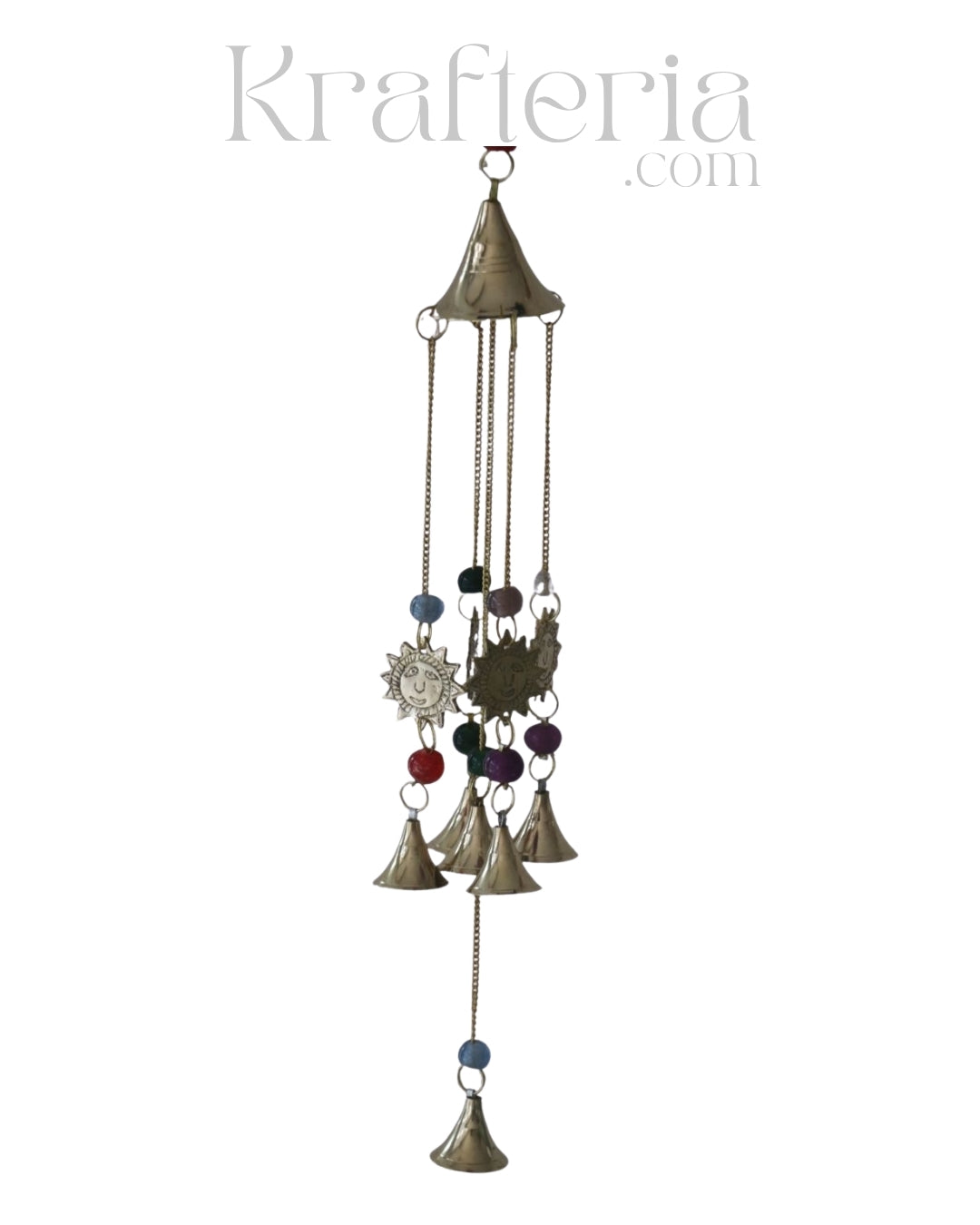 Modern Mandala - Brass Wall Hangings | Brass Wind Chime