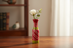 Contemporary flower vase with sleek modern design