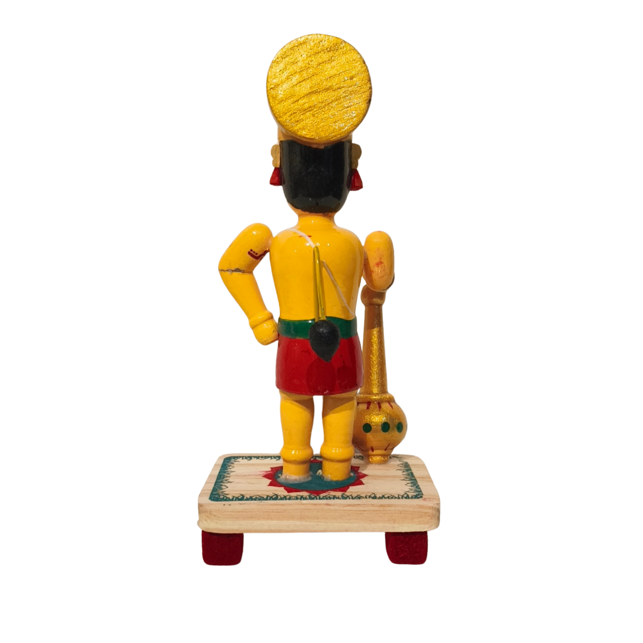 Devotional Decor - Etikoppaka Hanuman with Mace